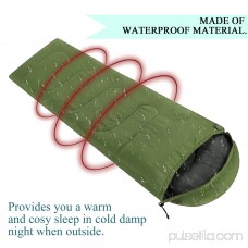 Portable Single Travel Outdoor Camping Hiking Envelop Sleeping Bag Pad for Adults with Carry Bag 569950707